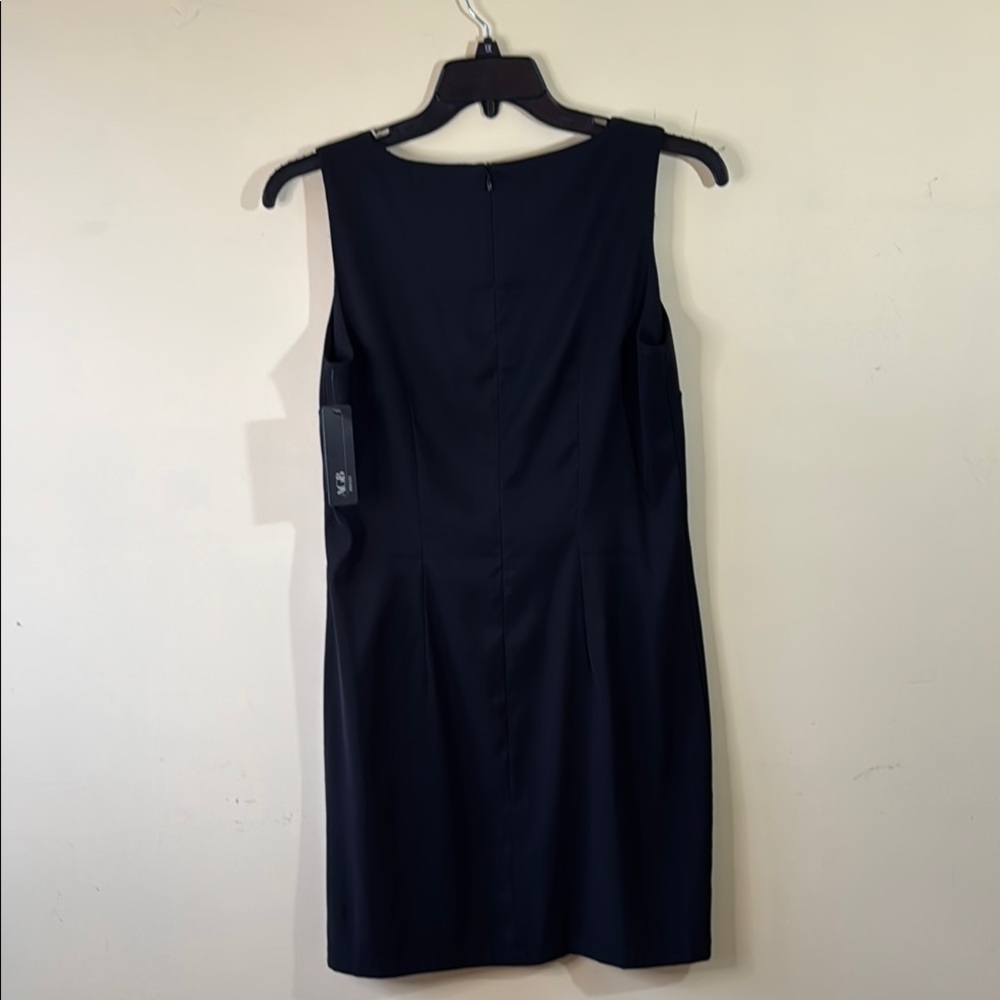 AGB Dress Black Sleeveless Midi in Size 14 NWT - Picture 7 of 12